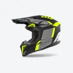 קסדת שטח אירו AIROH Aviator 3 אפור/צהוב מט