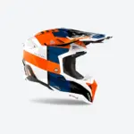 קסדת שטח אירו AIROH Aviator 3 Monarch כחול/כתום/לבן – תמונה 2