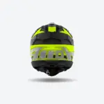 קסדת שטח אירו AIROH Aviator 3 Monarch שחור/צהוב מט – תמונה 3