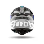 קסדת שטח אירו AIROH Aviator 3 Saber כחול/אפור – תמונה 3