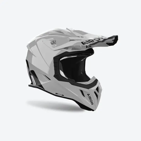 קסדת שטח אירו AIROH Aviator Ace 2 אפור מבריק – תמונה 2