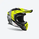 קסדת שטח אירו AIROH Aviator Ace 2 Engine צהוב/שחור/לבן – תמונה 2