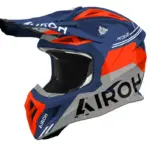 קסדת שטח אירו AIROH Aviator Ace 2 כחול/כתום/אפור