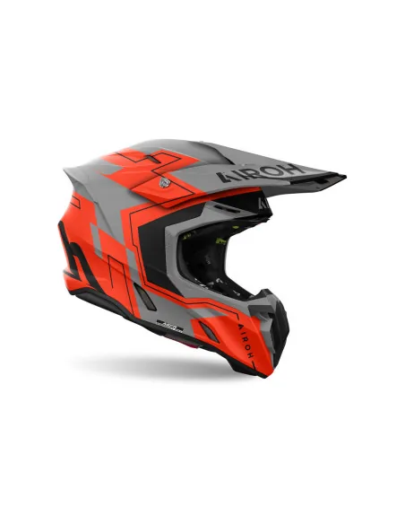 קסדת שטח אירו AIROH Aviator Ace 2 אפור/כתום – תמונה 2