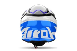 קסדת שטח אירו AIROH Aviator Ace 2 Ground לבן/כחול – תמונה 3