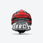 קסדת שטח אירו AIROH Aviator Ace 2 Proud אדום/שחור/אפור מט – תמונה 3