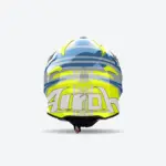 קסדת שטח אירו AIROH Aviator Ace 2 Proud צהוב/כחול/אפור – תמונה 3