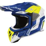 קסדת שטח אירו AIROH Aviator Ace 2 כחול/צהוב