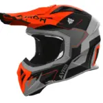 קסדת שטח אירו AIROH Aviator Ace 2 כתום/שחור/אפור מט