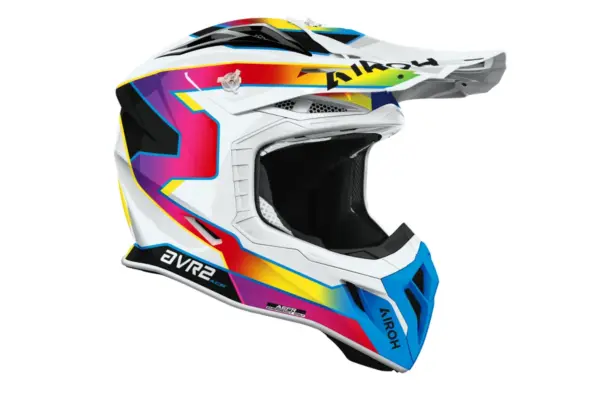 קסדת שטח אירו AIROH Aviator Ace 2 Sunrise צבעוני – תמונה 2