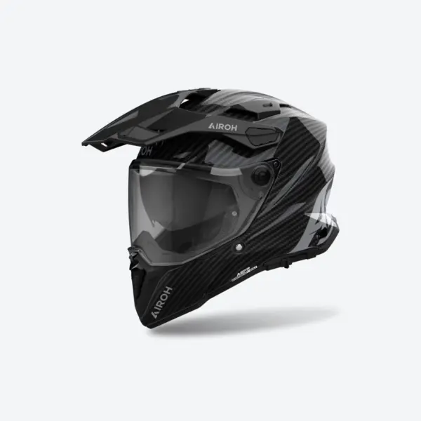 קסדת אדוונצ'ר אירו AIROH Commander 2 קרבון מבריק