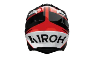 קסדת אדוונצ'ר אירו AIROH Commander 2 Skip אדום/שחור – תמונה 3
