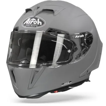 קסדת כביש מלאה אירו AIROH GP 550 S אפור מט