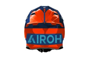 קסדת שטח אירו AIROH Twist 3 Fancy כתום/כחול/שחור מט – תמונה 3