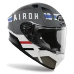 קסדת כביש מלאה אירו AIROH Valor Craft אפור – תמונה 2