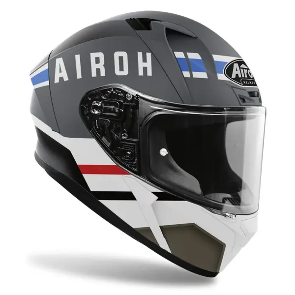 קסדת כביש מלאה אירו AIROH Valor Craft אפור – תמונה 2