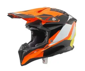 קסדת שטח KTM Aviator 3 by אירו AIROH שחור/כתום – תמונה 2