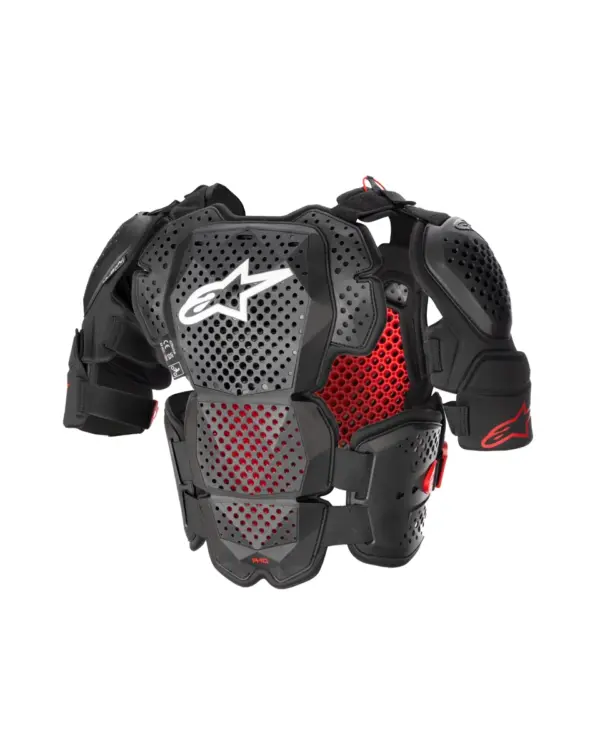 שריון חזה וגב אלפינסטארס ALPINESTARS A-10 V2 אנתרציט שחור אדום – תמונה 2