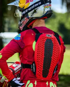 שריון חזה וגב אלפינסטארס ALPINESTARS A-5 Plasma שחור אדום לבן – תמונה 6