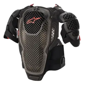 שריון חזה וגב אלפינסטארס ALPINESTARS A-6 שחור אנתרציט אדום – תמונה 2