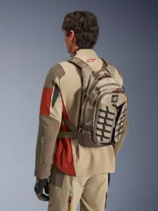 תיק גב לרכיבה אלפינסטארס ALPINESTARS AT-15 אלומיניום אגוז – תמונה 5