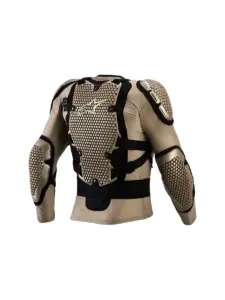 חליפת מגן אלפינסטארס ALPINESTARS Bionic Action V3 אלומיניום שחור אדום – תמונה 2