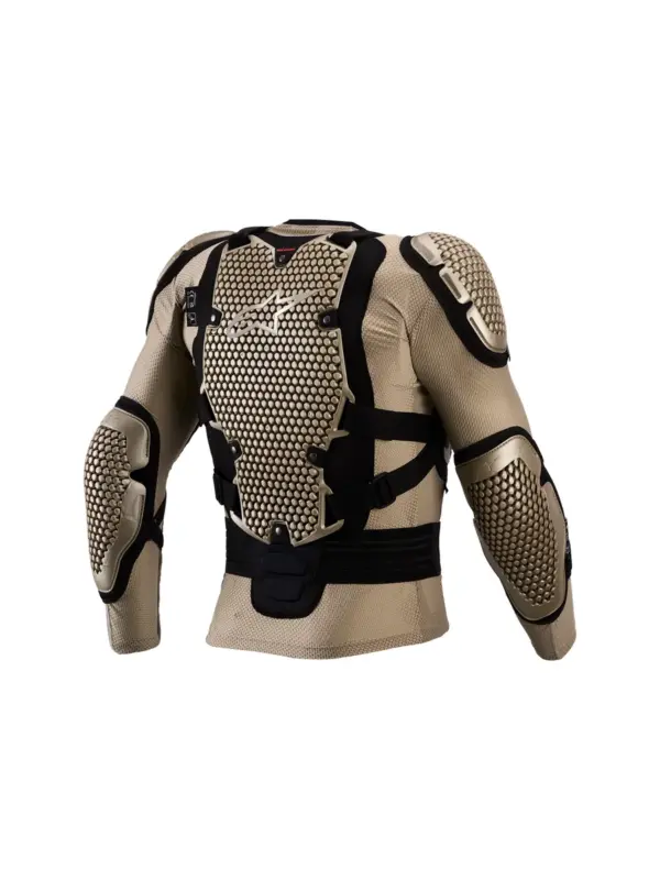 חליפת מגן אלפינסטארס ALPINESTARS Bionic Action V3 אלומיניום שחור אדום – תמונה 2