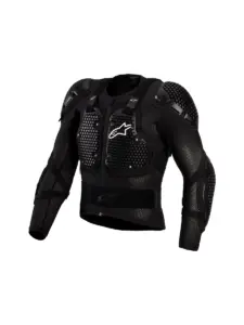 חליפת מגן אלפינסטארס Alpinestars Bionic Action V3 בצבע שחור לבן
