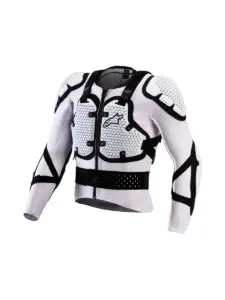 חליפת מגן אלפינסטארס Alpinestars Bionic Action V3 בצבע לבן שחור
