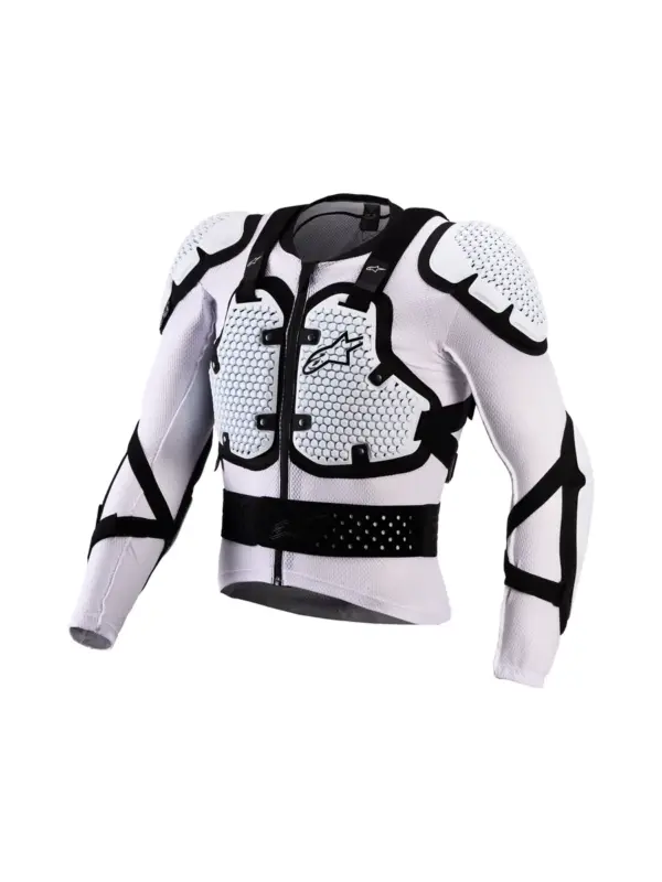 חליפת מגן אלפינסטארס Alpinestars Bionic Action V3 בצבע לבן שחור