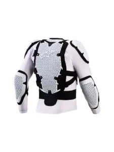 חליפת מגן אלפינסטארס ALPINESTARS Bionic Action V3 לבן שחור – תמונה 2