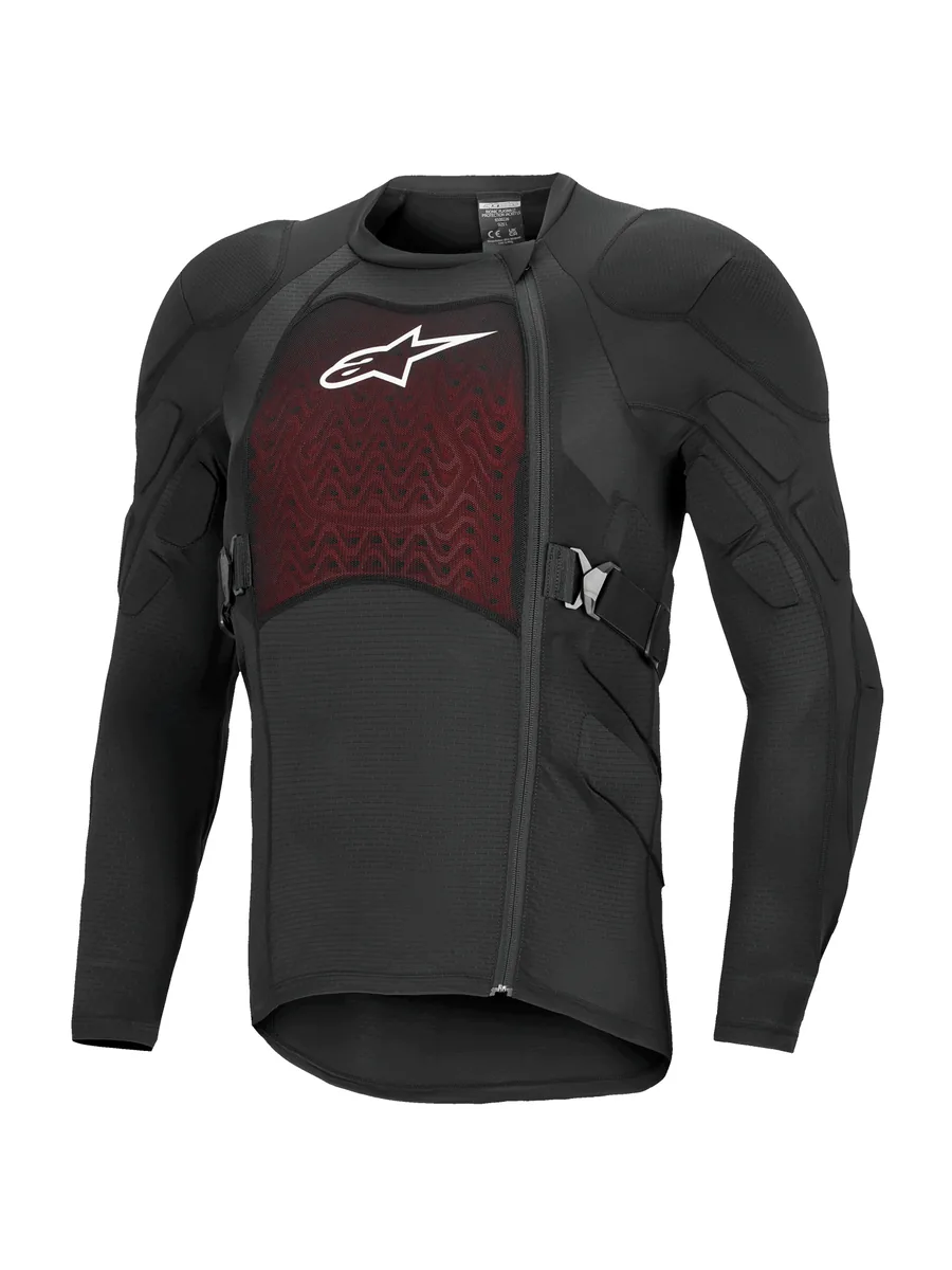 חליפת מגן Alpinestars Bionic Plasma LT בצבע שחור לבן חליפת מגן אלפינסטארס Alpinestars Bionic Plasma LT בצבע שחור לבן