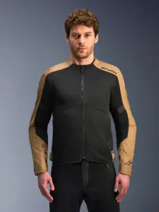 מעיל רכיבה קיצי אלפינסטארס ALPINESTARS C-1 Air שחור חול – תמונה 2