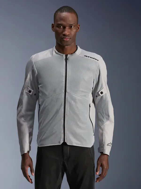 מעיל רכיבה קיצי אלפינסטארס Alpinestars C-1 Air בצבע כסף