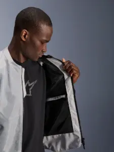 מעיל רכיבה קיצי אלפינסטארס ALPINESTARS C-1 Air כסף – תמונה 8