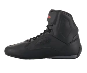 נעלי רכיבה אלפינסטארס ALPINESTARS Faster-3 Rideknit שחור אדום פלואורסצנטי – תמונה 4