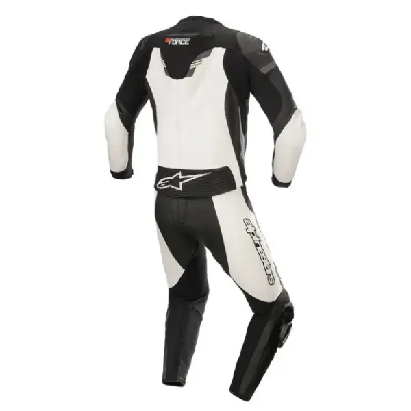 חליפת עור 2 חלקים אלפינסטארס ALPINESTARS GP Force Chaser שחור לבן – תמונה 2