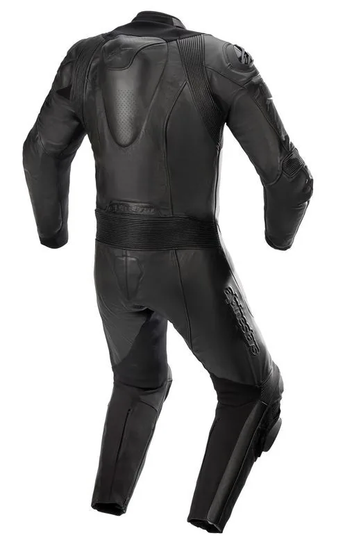 חליפת עור חלק אחד אלפינסטארס ALPINESTARS GP Plus V3 1PC שחור – תמונה 2