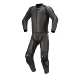 חליפת עור 2 חלקים אלפינסטארס Alpinestars GP Plus V3 2PC בצבע שחור