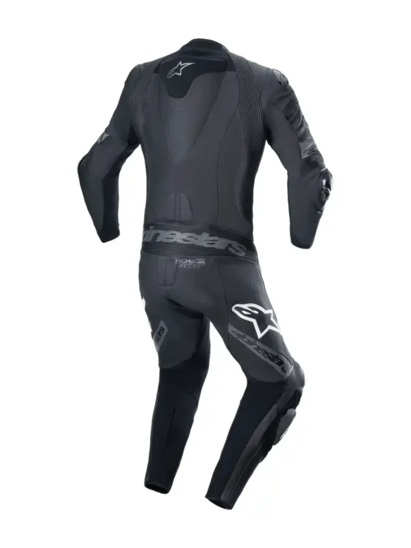 חליפת עור חלק אחד אלפינסטארס ALPINESTARS Missile V2 Ward 1PC שחור אפור מטאלי – תמונה 2