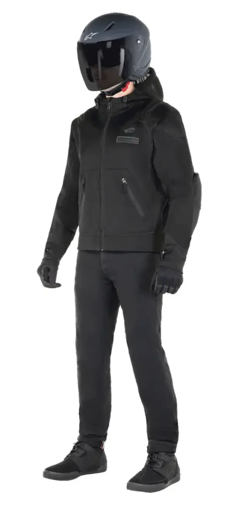 מעיל רכיבה קיצי אלפינסטארס ALPINESTARS Moflow Air Tech Hoodie שחור – תמונה 2