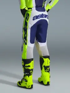 חליפת רכיבת שטח אלפינסטארס ALPINESTARS Racer Air Riway אפור בהיר צהוב פלואורסצנטי כחול – תמונה 6