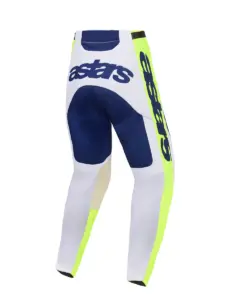 חליפת רכיבת שטח אלפינסטארס ALPINESTARS Racer Air Riway אפור בהיר צהוב פלואורסצנטי כחול – תמונה 8