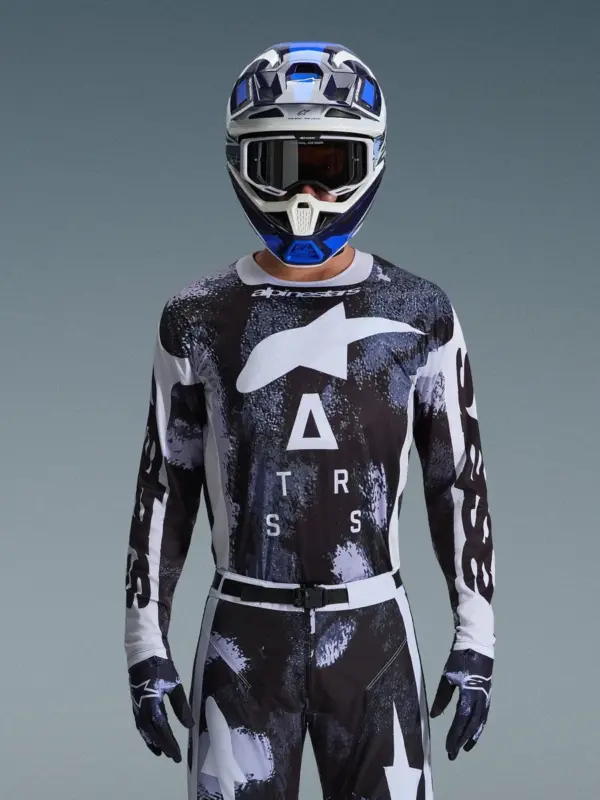 חליפת רכיבת שטח אלפינסטארס Alpinestars Racer Lahnd בצבע הסוואה Iron Camo