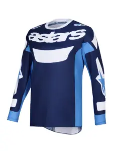 חליפת רכיבת שטח אלפינסטארס ALPINESTARS Racer Riway כחול UCLA לבן – תמונה 3