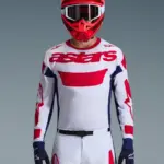 חליפת רכיבת שטח אלפינסטארס Alpinestars Racer Riway בצבע לבן כחול אדום