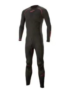 אוברול תחתון אלפינסטארס Alpinestars Ride Tech Lite 1PC Undersuit בצבע שחור אדום