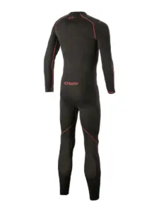 אוברול תחתון אלפינסטארס ALPINESTARS Ride Tech Lite 1PC Undersuit שחור אדום – תמונה 2