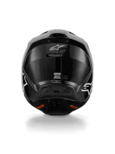 קסדת שטח אלפינסטארס ALPINESTARS S-M3 Solid שחור מבריק – תמונה 4