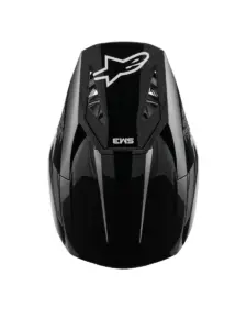 קסדת שטח אלפינסטארס ALPINESTARS S-M3 Solid שחור מבריק – תמונה 6